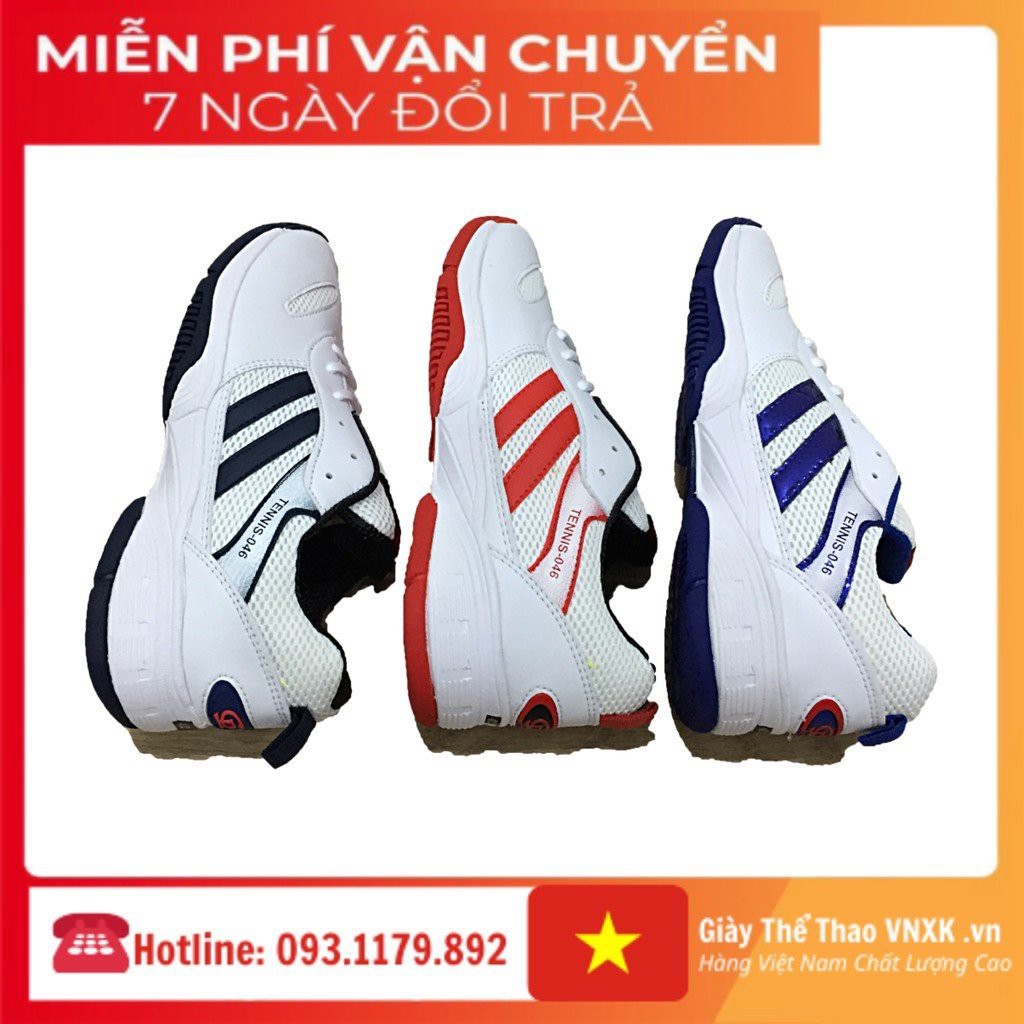 [Giày Chính Hãng] Giày Tennis Chí Phèo 046 ⚡FREESHIP⚡Cao Cấp, Dành cho cả nam và nữ.