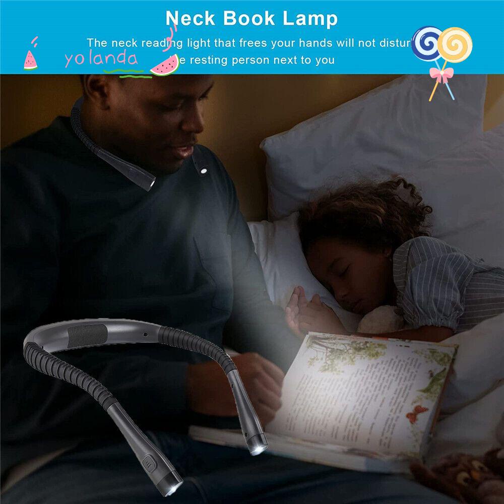 Đèn LED Đeo Cổ Dùng Đọc Sách Khi Cắm Trại Tiện Dụng
