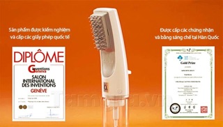 Bộ lược nhuộm tóc thông minh Hàn Quốc Bubble Stick