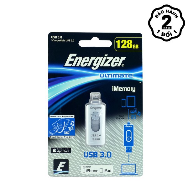 USB 128Gb Lightning OTG Energizer Ultimate - FOTL3U128R