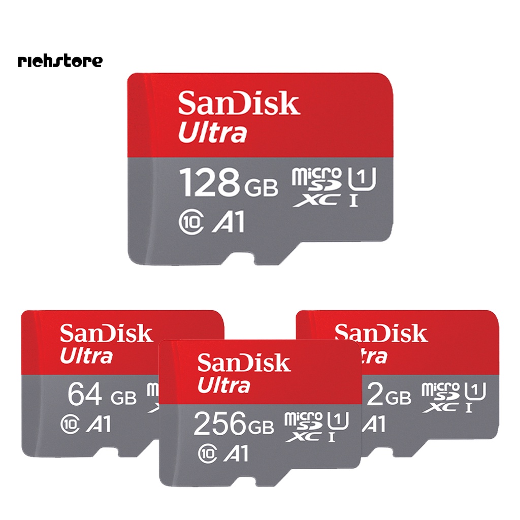 SANDISK Thẻ Nhớ Siêu Mỏng Chống Nước Chống Từ Tính 64GB / 128GB / 256GB / 512GB TF / SD Cho Máy Ảnh | BigBuy360 - bigbuy360.vn