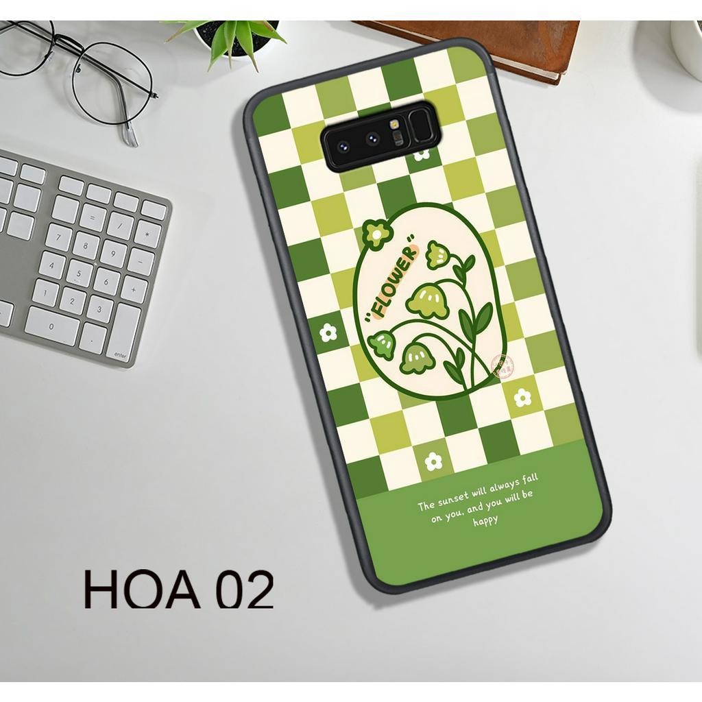 Ốp Lưng  Samsung NOTE 7/NOTE FE - NOTE 8 - NOTE 9 - NOTE 10 - NOTE 10 PLUS , In Hình HOA, Màu Sắc Bắt Mắt.