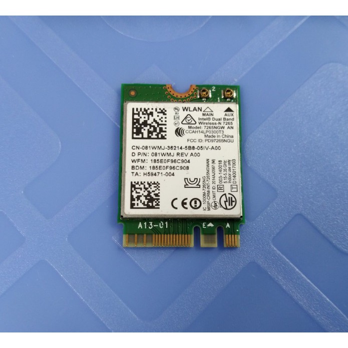 card wifi Intel 7265, cạc mạng không dây chuẩn N | BigBuy360 - bigbuy360.vn