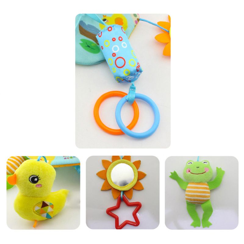 Đồ Chơi Treo Xe Đẩy Em Bé Hình Động Vật Dễ Thương