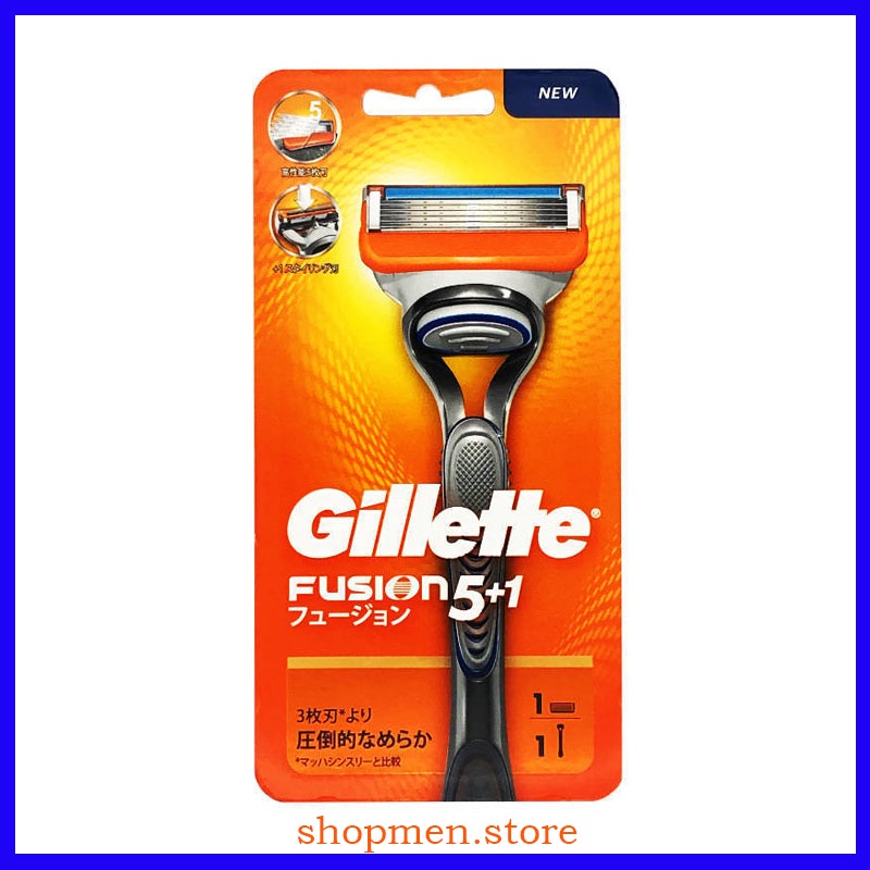 Dao cạo râu 5 lưỡi Gillette Fusion xuất khẩu nhật cao cấp chuẩn hãng