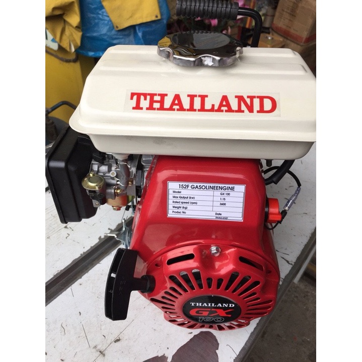 Máy bơm chạy xăng Honda GX100-152F - sử dụng động cơ 4 thì - Bảo hành 6 tháng