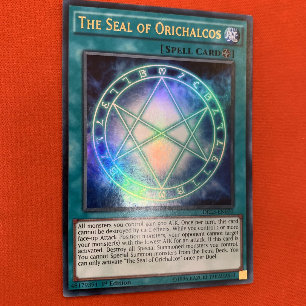 EN-JP]Thẻ Bài Yugioh Chính Hãng] The Seal of Orichalcos