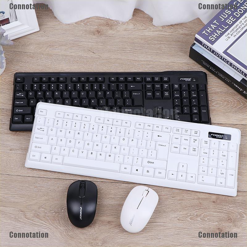 Combo Bàn Phím + Chuột Không Dây 104 Phím Cho Máy Tính | BigBuy360 - bigbuy360.vn