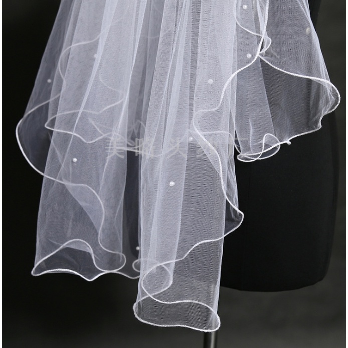 Von viền nhún đính ngọc quá đẹp. giá chỉ 60k