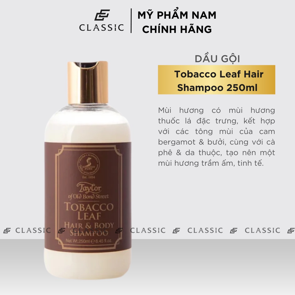 Dầu Gội Taylor of Old Bond Street Hair Shampoo 250ml