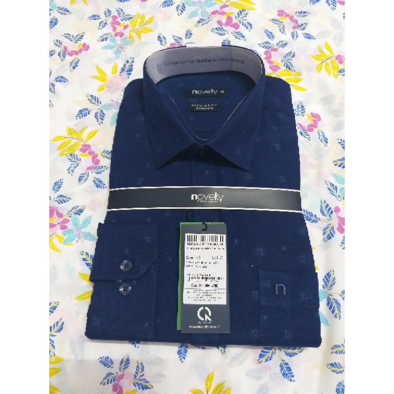 Sơ mi nam dài tay Novelty size 40