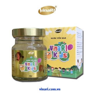 Hộp nước yến cho trẻ em vinari kids - 70ml