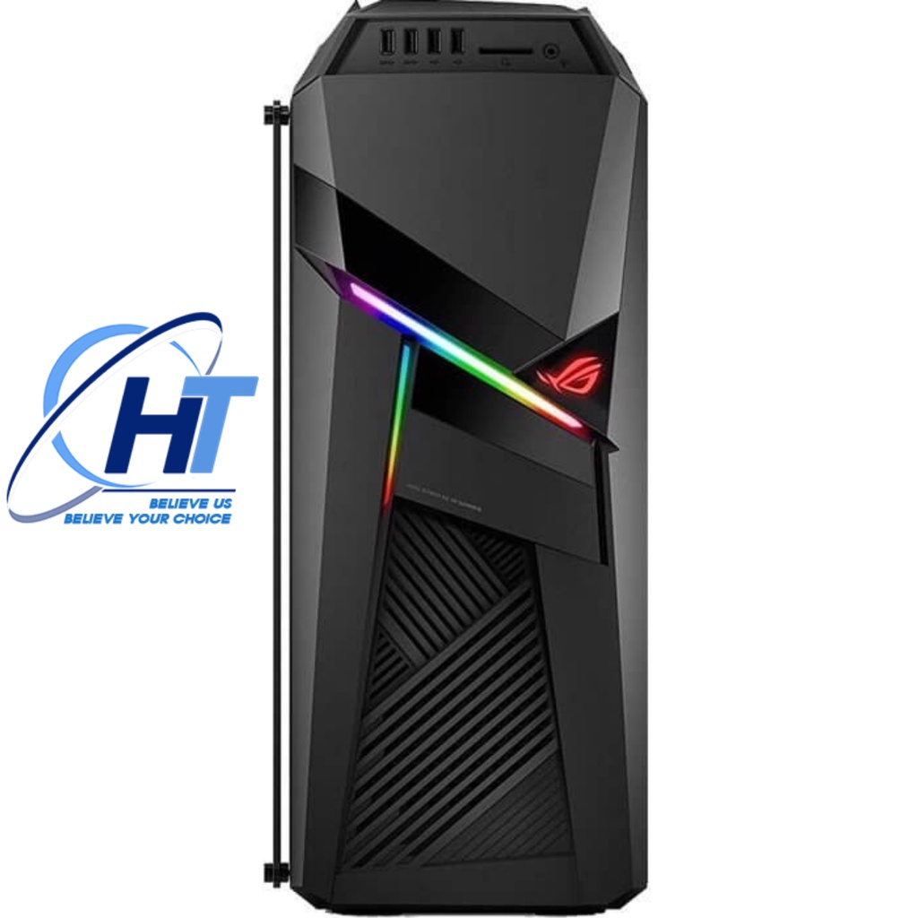 Thùng Máy PC Asus ROG Strix GL12CX Win 10 Core I7-9700K, Ram 16GB, SSD 512GB + HDD 1TB, Nvidia GeForce RTX2070