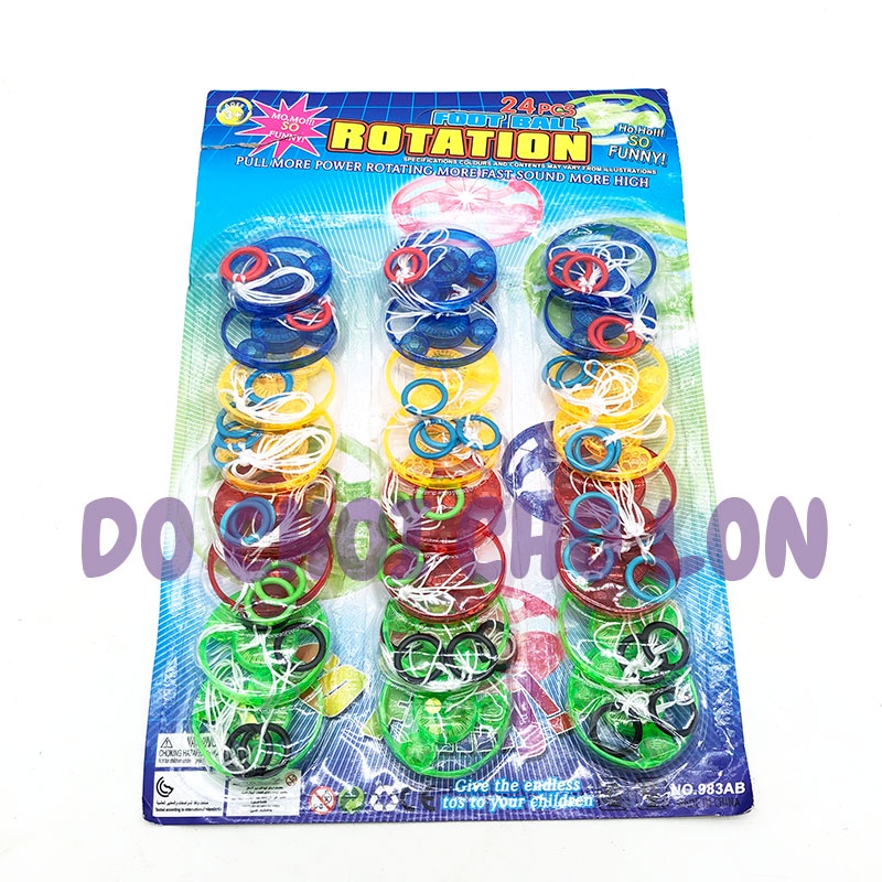 Đồ chơi con quay DỰT dây có đèn led 983AB