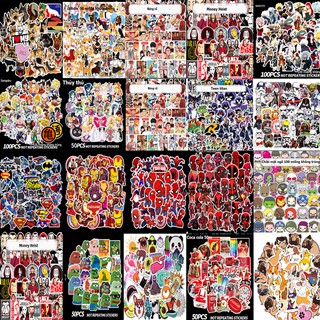 Sticker hoạt hình dán laptop - vali -nón bảo hiểm chống thấm nước siêu hot hit 2019 bộ sưu tập số 2