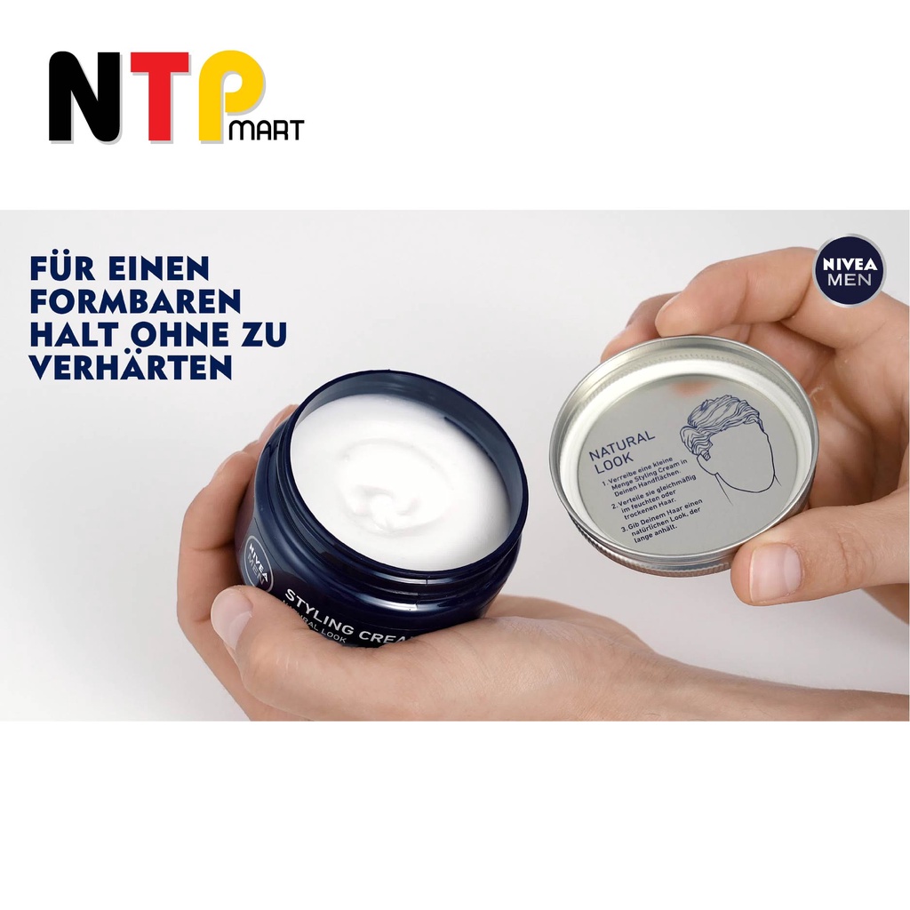 Gel tạo kiểu tóc Nivea Men Craft Stylers cho nam hộp 150ml nhập khẩu Đức