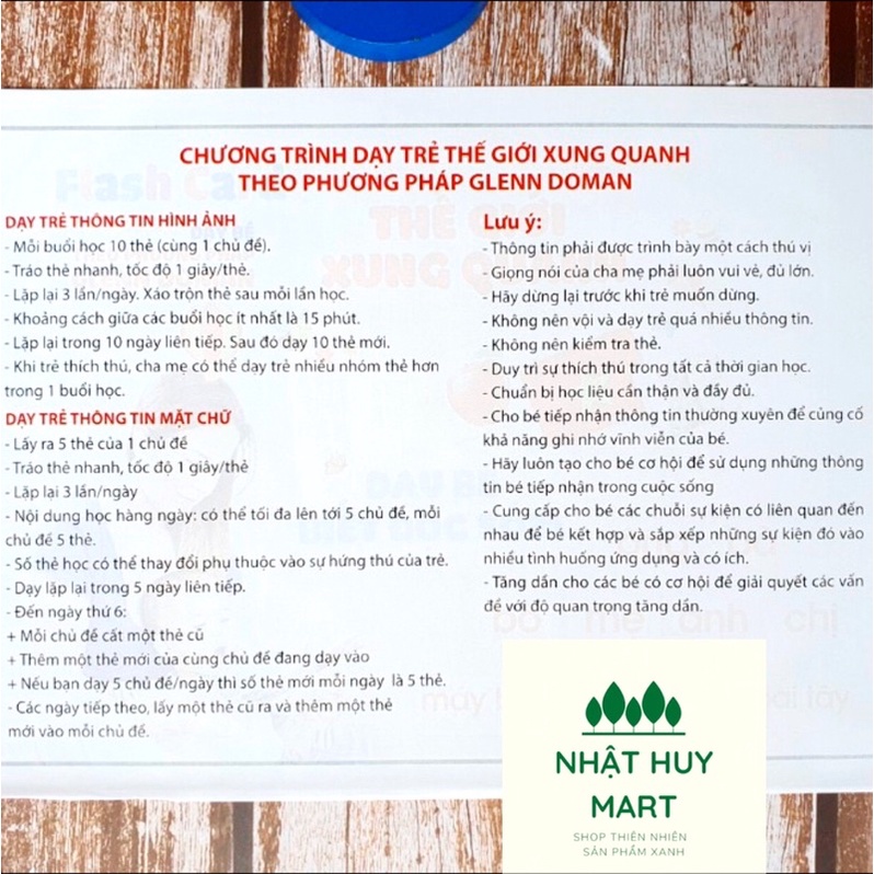 Thẻ học thông minh cho bé theo chủ đề, thẻ flashcard song ngữ giáo dục sớm cho bé