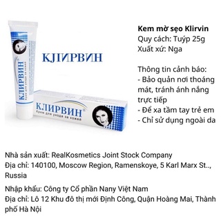KEM XÓA SẸO MỜ THÂM NGA
