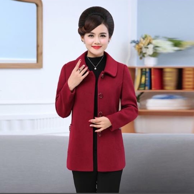 Áo dạ dành cho các mẹ các bác từ 50-70 tuổi