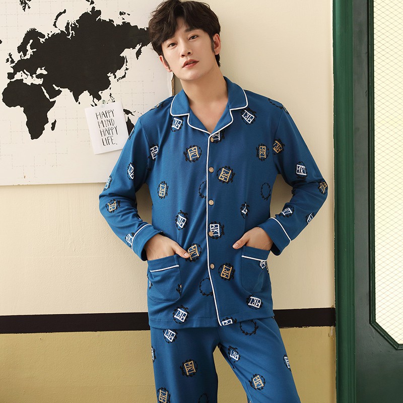 ĐỒ BỘ MẶC NHÀ NAM| BỘ PIJAMA NAM SANG TRỌNG