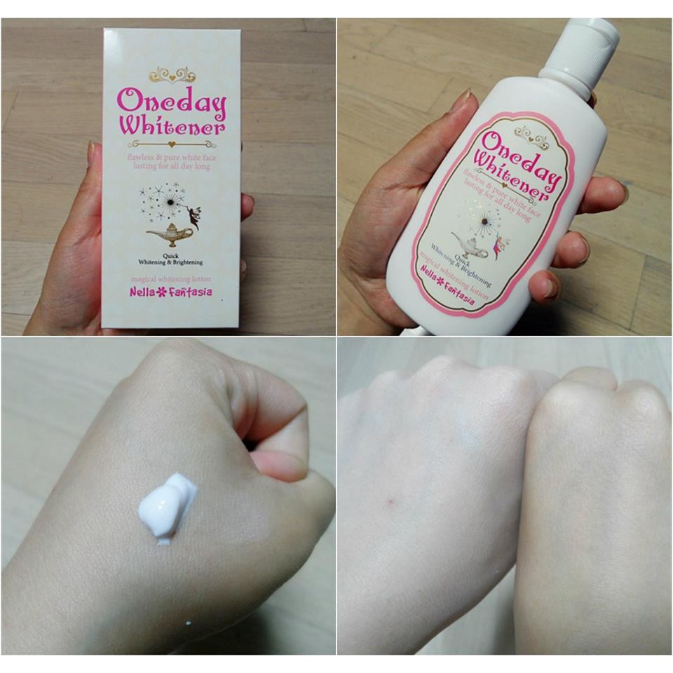 KEM DƯỠNG DA MẶT VÀ BODY NELLA ONEDAY WHITENER/BRIGHTENER