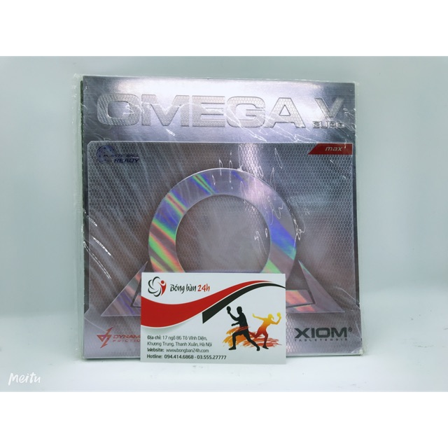 Mặt vợt Xiom Omega V Euro