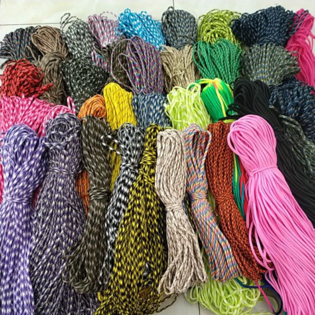 Bó 9met dây paracord cord 4mm 7lõi