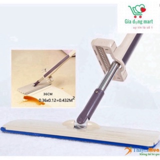 Cây lau nhà chổi lau nhà tự vắt thông minh xoay 360 độ spin