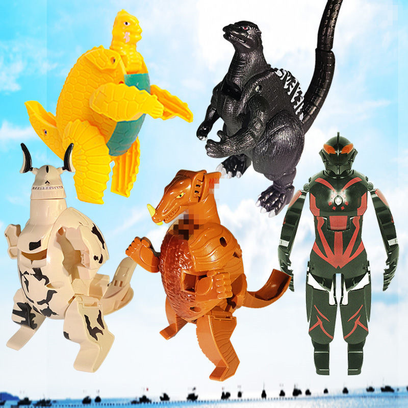 ULTRAMAN Đồ chơi trứng khủng long biến hình độc đáo cho bé