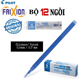 GIÁ SỈ: 12 RUỘT THAY BÚT BI TẨY XÓA ĐƯỢC PILOT FRIXION 0.5mm/ 0.7mm
