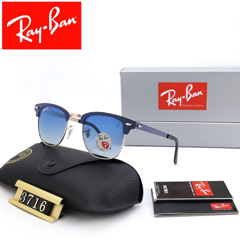 Wayfarer Ray-Ban_ chính hãng Kính râm 2021 Thời trang Hàn Quốc mới Kính râm nam nữ một mảnh Cặp đôi hợp thời trang Du lịch ngoài trời Kính râm lái xes