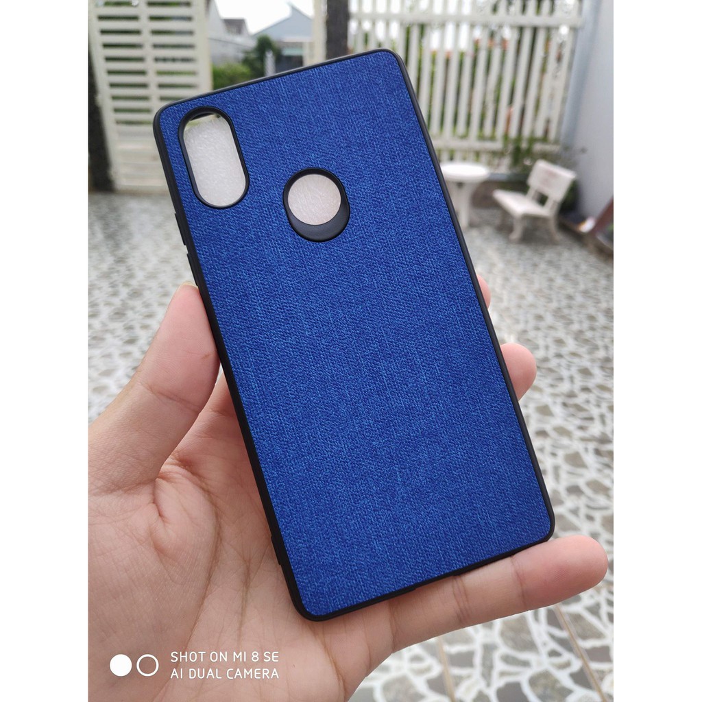 Ốp lưng xiaomi mi A2 / Xiaomi mi 6x vân vải jean đẹp mắt