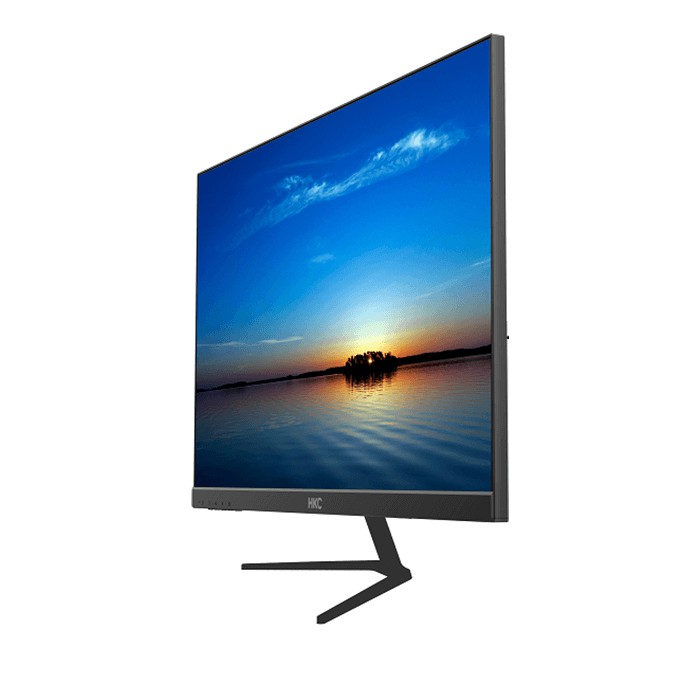 Màn hình máy tính HKC M24B6X 23.6&quot;  FullHD Frameless Wide LED tần số quét 75Hz - kết nối HDMI/VGA (Đen)