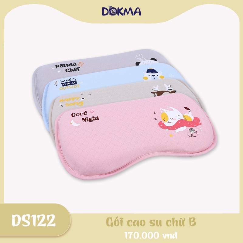 Gối cao su chữ B Dokma - Nous đủ mẫu DS122
