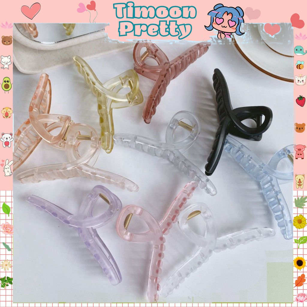 Kẹp tóc hàn quốc nhám trong mới 2021 Hot