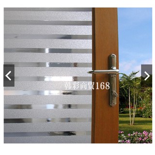 Decal dán kính sọc trắng