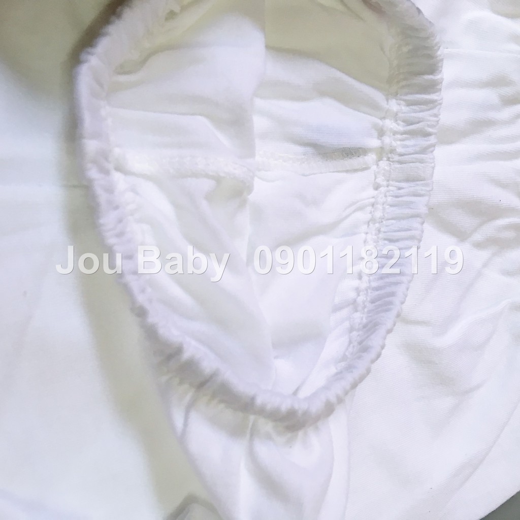 Quần đùi sơ sinh 100% cotton cao cấp Jou (Cho bé từ 3-9kg)