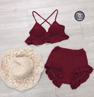🎉🎉🎉 Set bikini bèo đỏ