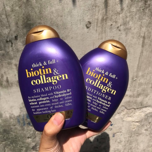 Dầu gội Biotin & Collagen OGX