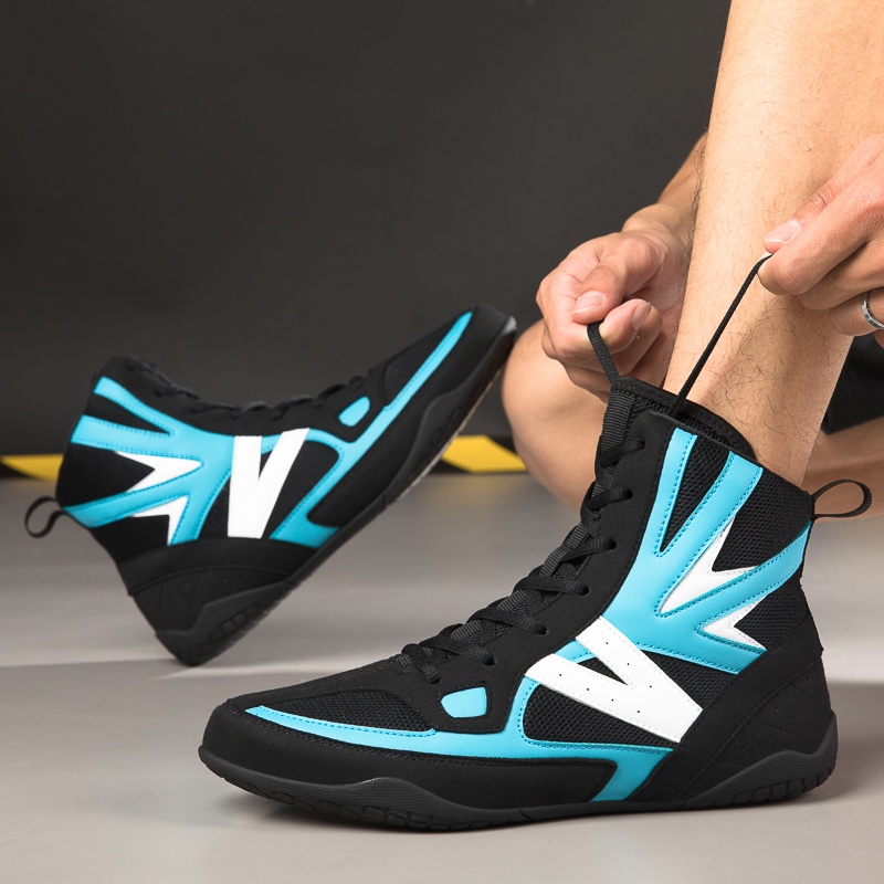 Giày Tập Đấm Bốc Chuyên Dụng Nhiều Màu Sắc Kích Thước Lớn Chống Trượt Cho Nam Và Nữ