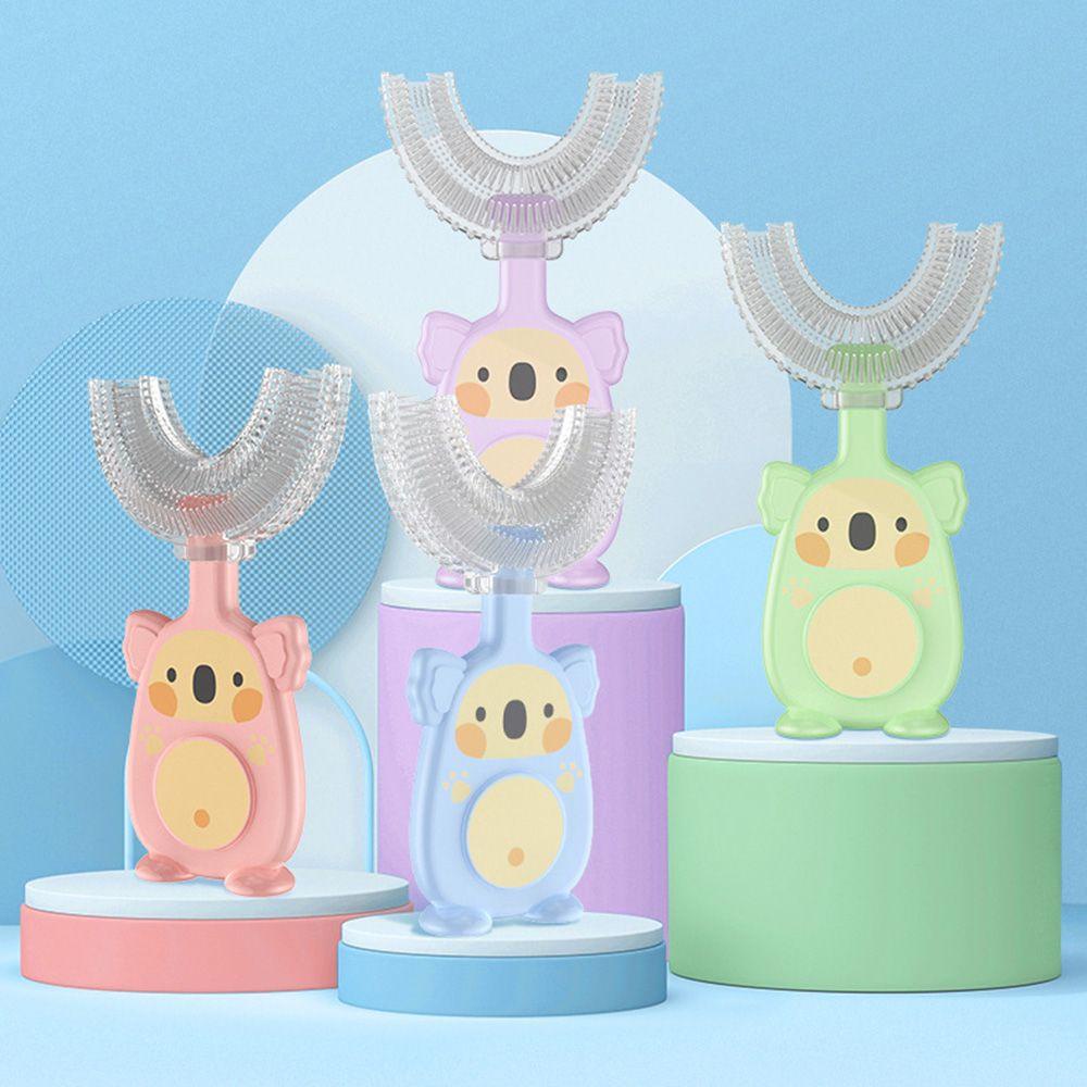 NIUYOU Bàn Chải Đánh Răng Bằng Silicon Mềm Chăm Sóc Răng Miệng Cho