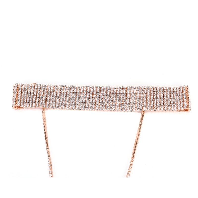 Vòng cổ choker đính đá thời trang
