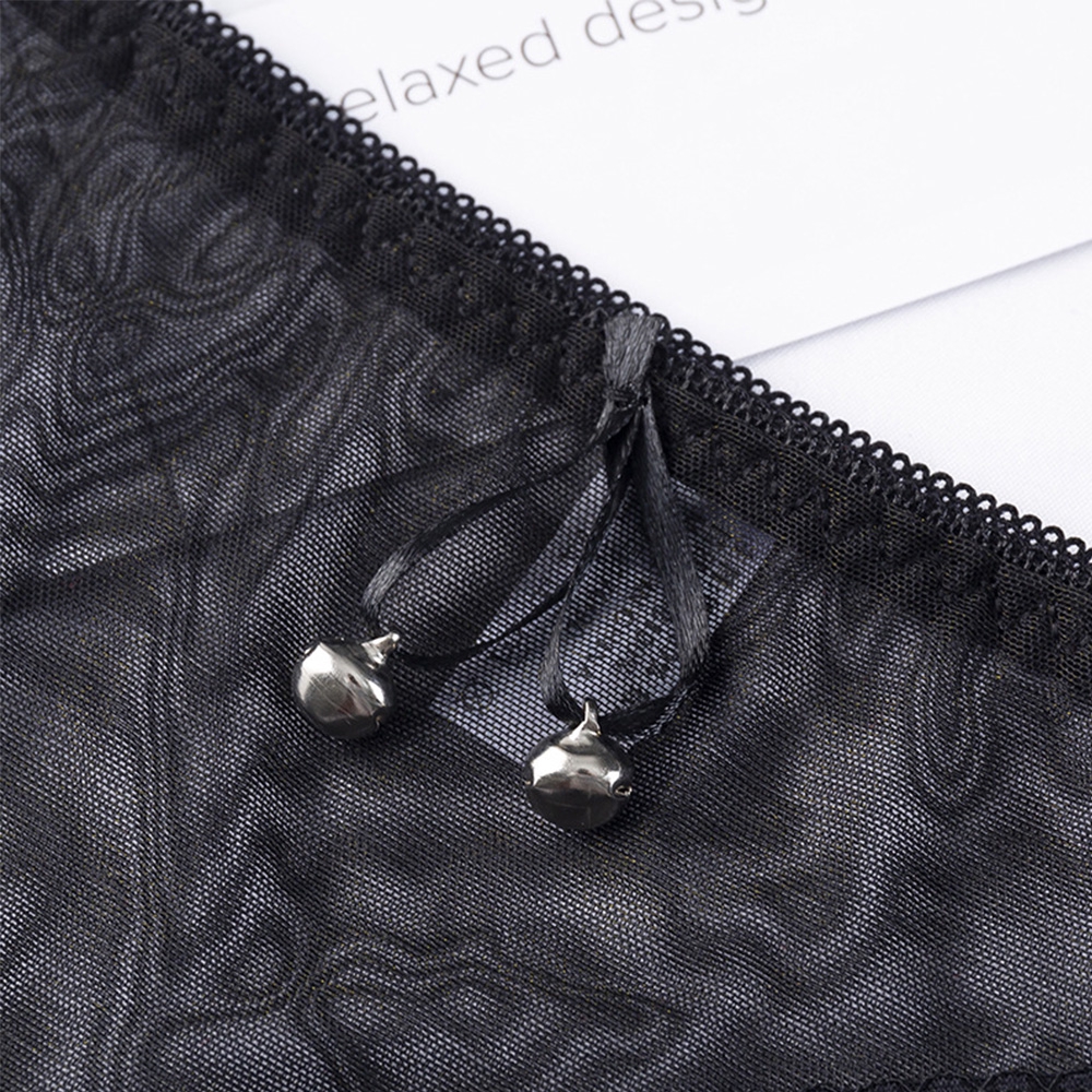 Quần lót ren lưới lưng thấp xuyên thấu thời trang