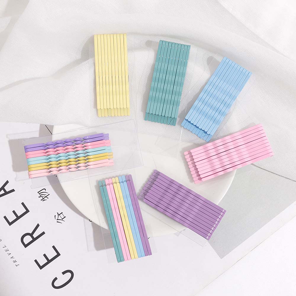 Kẹp tóc gợn sóng nhiều màu sắc phong cách Hàn Quốc cho nữ