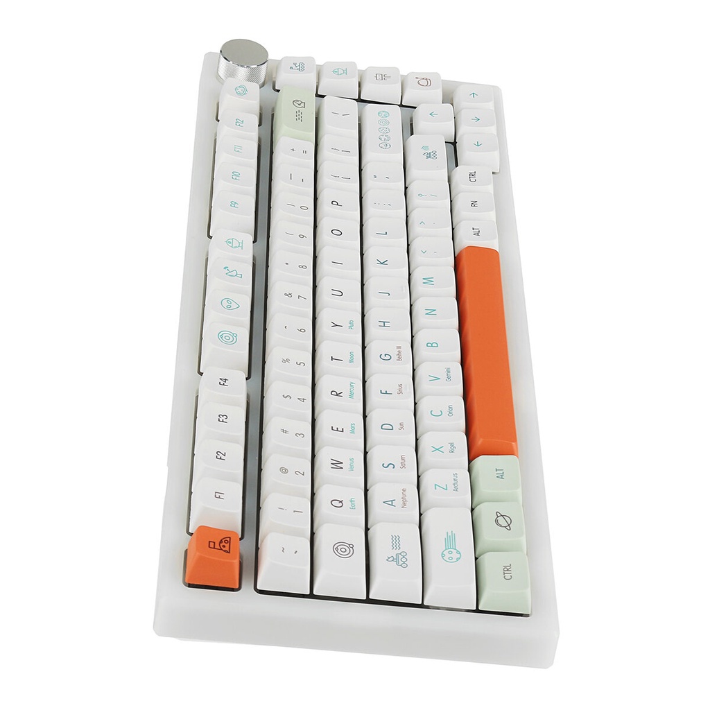 Bộ Keycap MDA PBT 125 Phím Planet Hành tinh Cực Đẹp in Dye-Sub Font chữ to