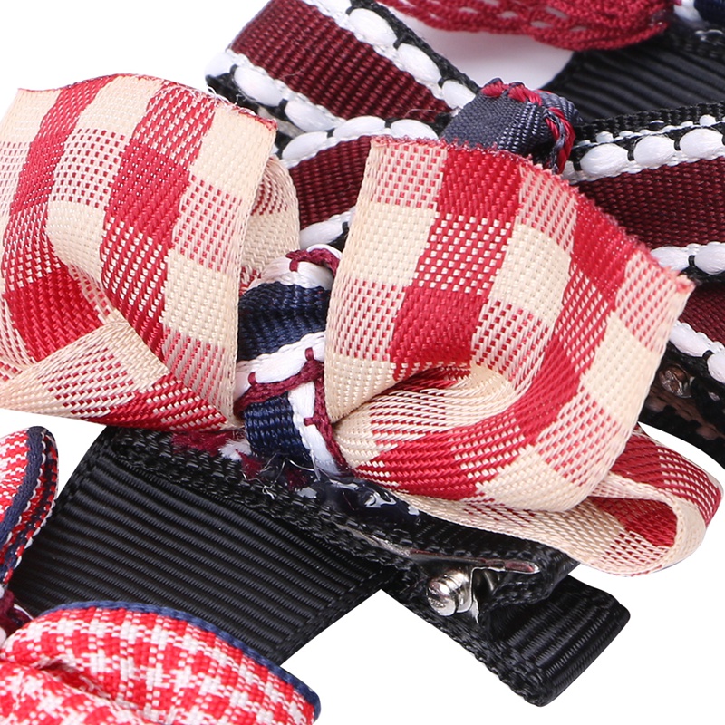 Bộ 8 Kẹp Tóc Hình Nơ Xinh Xắn Cho Bé Gái