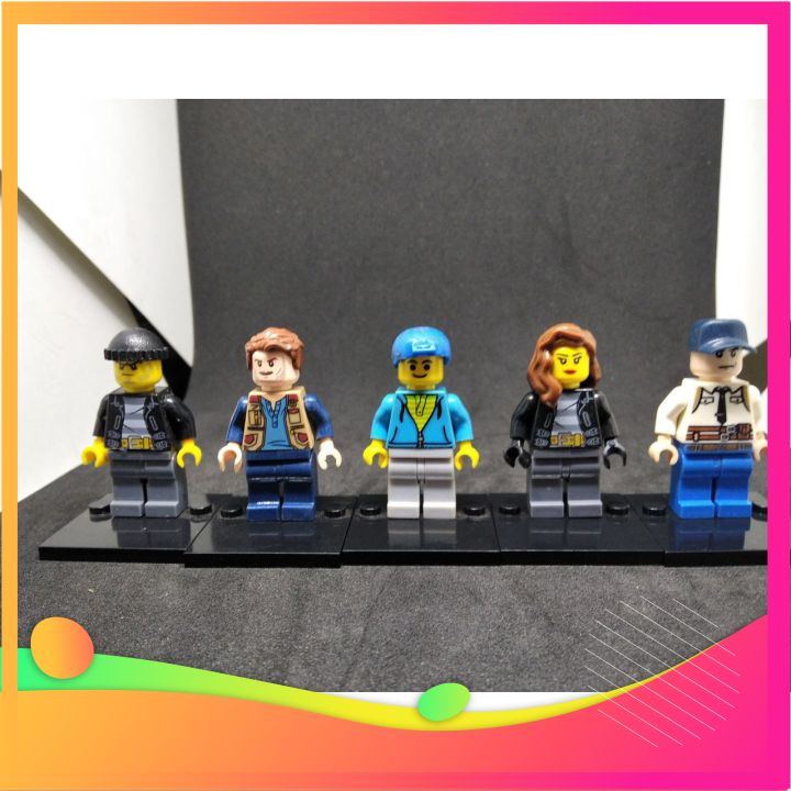 SIÊU SALECombo 5 nhân vật lego city 90% ngẫu nhiênminifigures.