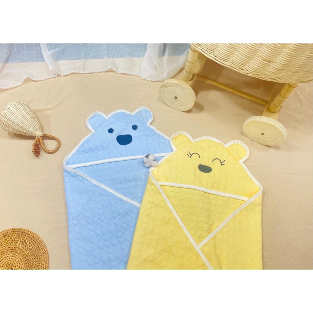 Chăn ủ cho bé - ủ choàng cho bé sơ sinh Oh Baby cao cấp