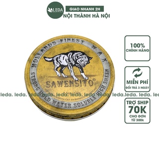 Sáp vuốt tóc Sawensito sói vàng, wax gel vuốt tóc nam nữ 100g, LEDA