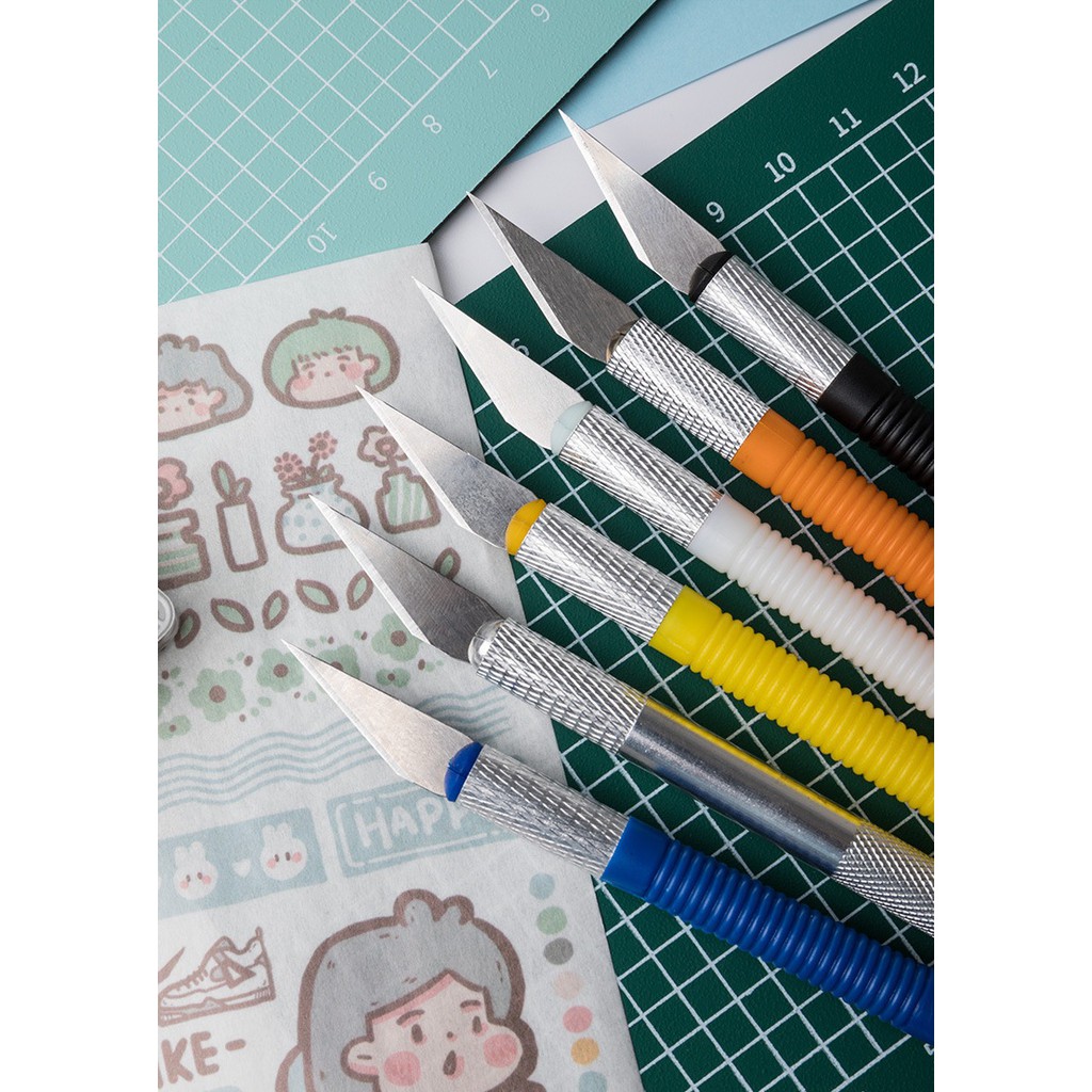 Dao cắt washi tape- Dao chạm trổ kĩ thuật, chạm khắc giấy